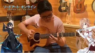 Sword Art Online OP 1: Crossing Field (Guitar Cover)