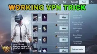 TODAY VPN TRICK 😱 || SEASON 18 VPN TRICK IN PUBG MOBILE GET FREE PERMANENT FALCON AND OUTFITS