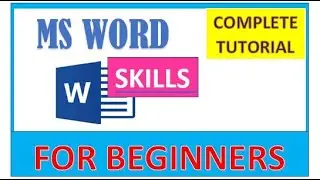 Microsoft Word for beginners _ Complete tutorial 💯