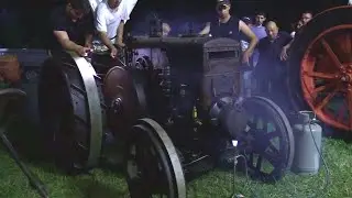 1930 OM T240 testacalda accensione motore | Hot bulb tractor start up - Campodoro 2024