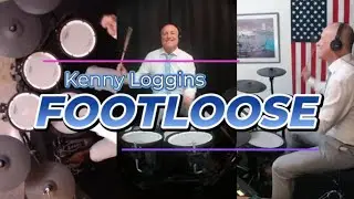 🥁🕺Unstoppable Drummer Grooves To Footloose! 🥁🕺