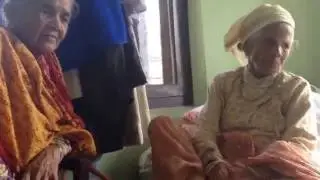 Grandmaa discussing about their relatives