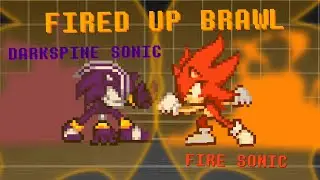 Fired Up Brawl | Darkspine Sonic VS. Fire Sonic