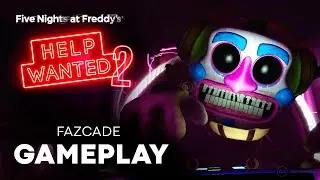 Gameplay FNAF HELP WANTED 2 🎁 Part 2 - The Fazcade: Glam Bonnie, DJ Music Man & BonBon
