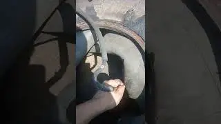 Спускаю камеру для обдирки