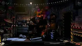 Rockstar Freddy with multiple teeth! Sinister Rockstar Freddy! (UCN Mods)