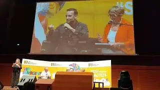 Joël Dicker presenta con Linus 