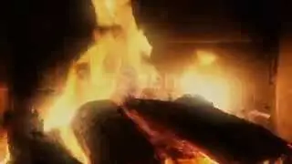 Fireplace 1080p HD with real soothing flames