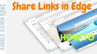How to Share Links in Edge Browser | How to Share or Forward A Webpage in Microsoft Edge Browser
