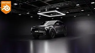 Blender 3D Animation Showcase: Kia Sportage Car Cinematic
