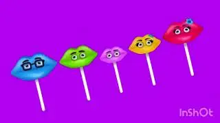 Lollipop Finger Family Nursery Rhyme Song