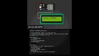 Awesome Way To Interface I2C LCD With ESP32