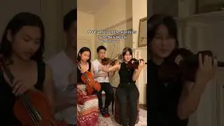 When all the violinists try to be SOLOISTS...
