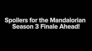 Moff Gideon’s Death Scene: Mandalorian Season 3 Finale in LEGO