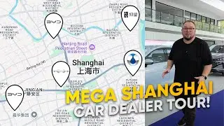 I visited all five BYD dealerships types - Ocean, Dynasty, FangChengBao, Densa and Yangwang!