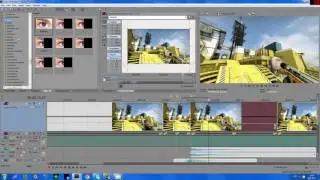 Sony Vegas Tutorial - Warp shot/CC Lens/Edge Stretch