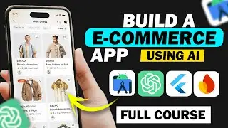 Build E-commerce App with AI & Flutter (No Coding) | Admin Panel & Firebase | You B Tech