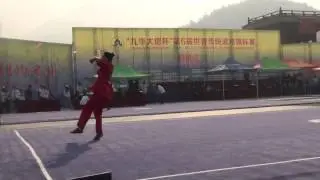 Anastasiya Shalabanova - Nine section whip. Цзюцзебянь.