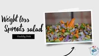 Weight Loss Sprouts Salad | Green Salad