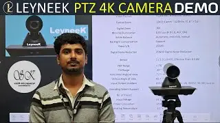 4K PTZ CAMERA Demo | LeyneeK | Live Streaming Camera  | Conference Room Camera |