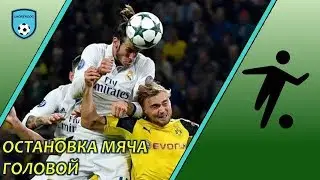 Остановка мяча головой