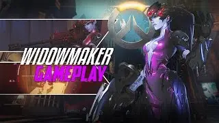 Overwatch: Widowmaker Gameplay + Kill Streak!!!