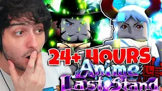 Spending 24+ HOURS For One Piece Units in Anime Last Stand Roblox!