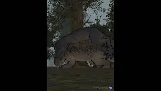 Allosaurus vs Ankylosaurus | Animation 
