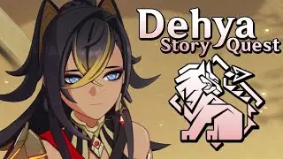 Dehya Story Quest - Lionsblood - All Dialogue Options - Mantichora: Act I