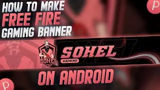 How to Make Gaming Banner in Pixellab | Banner Kaise Banaye 2023