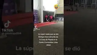 La súper CAÍDA de ARTURO ROMAN  de LA CASA DE PAPEL