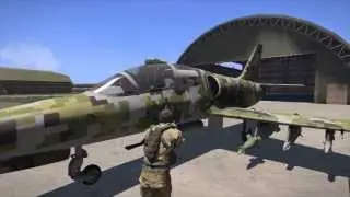 ARMA 3 - Altis Jet Gameplay (A-143 Buzzard)