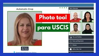 🔴 Photo TOOL - La herramienta del TRAVEL STATE para las FOTOS de USCIS 🔴