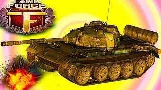 TANK FORCE -БОИ НА TYPE 63 как world of tanks blitz и armada modern бои прокачиваем видео для детей