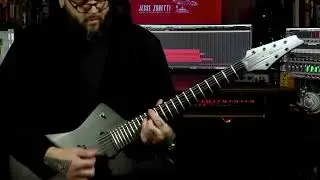 Ibanez Iron Label Iceman ICTB721 Guitar Playthrough | Progressive Black Metal