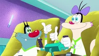 Oggy  and the Cockroaches 🚀 THE SPACE ADVENTURE 🚀 Full Episodes HD 