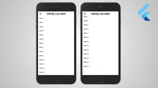 📱⏬ Flutter Tutorial : Infinite Scrolling List || GetX State Management