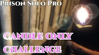 Phasmphobia| Prison Professional Solo |Candle Only Challenge|