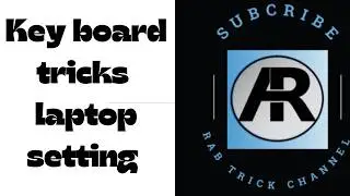 Laptop keyboard use method || passwod change by unique method