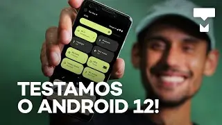 ANDROID 12: veja agora o 1º Beta! Todas as NOVIDADES até agora e VISUAL DIFERENCIADO!