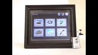 Impecca Digital Photo Frame instructions for using USB/SD