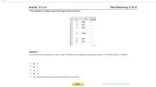 Microsoft Excel 2016 Skills Test Upwork Top 10%