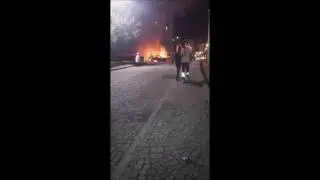Kağıthane'de 17 tane araç kundaklandı!