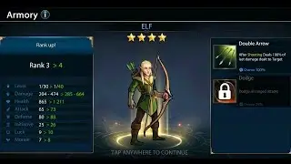 Era of magic wars. 300 green shards summon and  ranking up