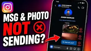 Instagram Messages & Photos Not Sending? Fix Failed Messages & Photo Upload Issue 2026 🚫