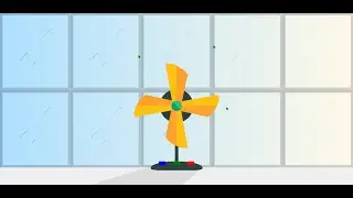 Animated Table Fan  Using HTML and CSS | By Time 4 Technolgy