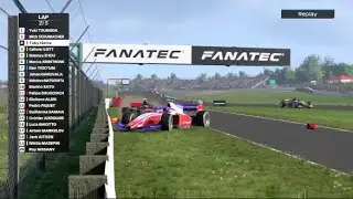 F1 2021 Career Ep 2 British GP Massive Crash with Rival