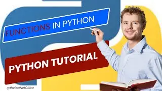 Functions in Python | Python tutorials for beginners