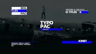 Big Titles for After Effects 2022 ( after effects template ) ★ AE Templates
