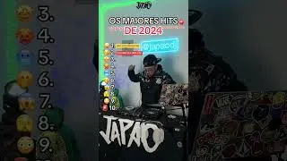OS MAIORES HITS DE 2024! QUAL FALTOU AI? #funk #funk2024 #funkhits #playlist #dj #remix